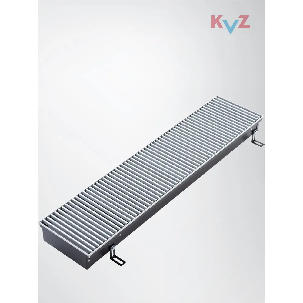 Фото 6 Конвектор внутрипольный с решеткой KVZ 800x230x80 мм биметалл черный Фото 6 Конвектор внутрипольный с решеткой KVZ 800x230x80 мм биметалл черный