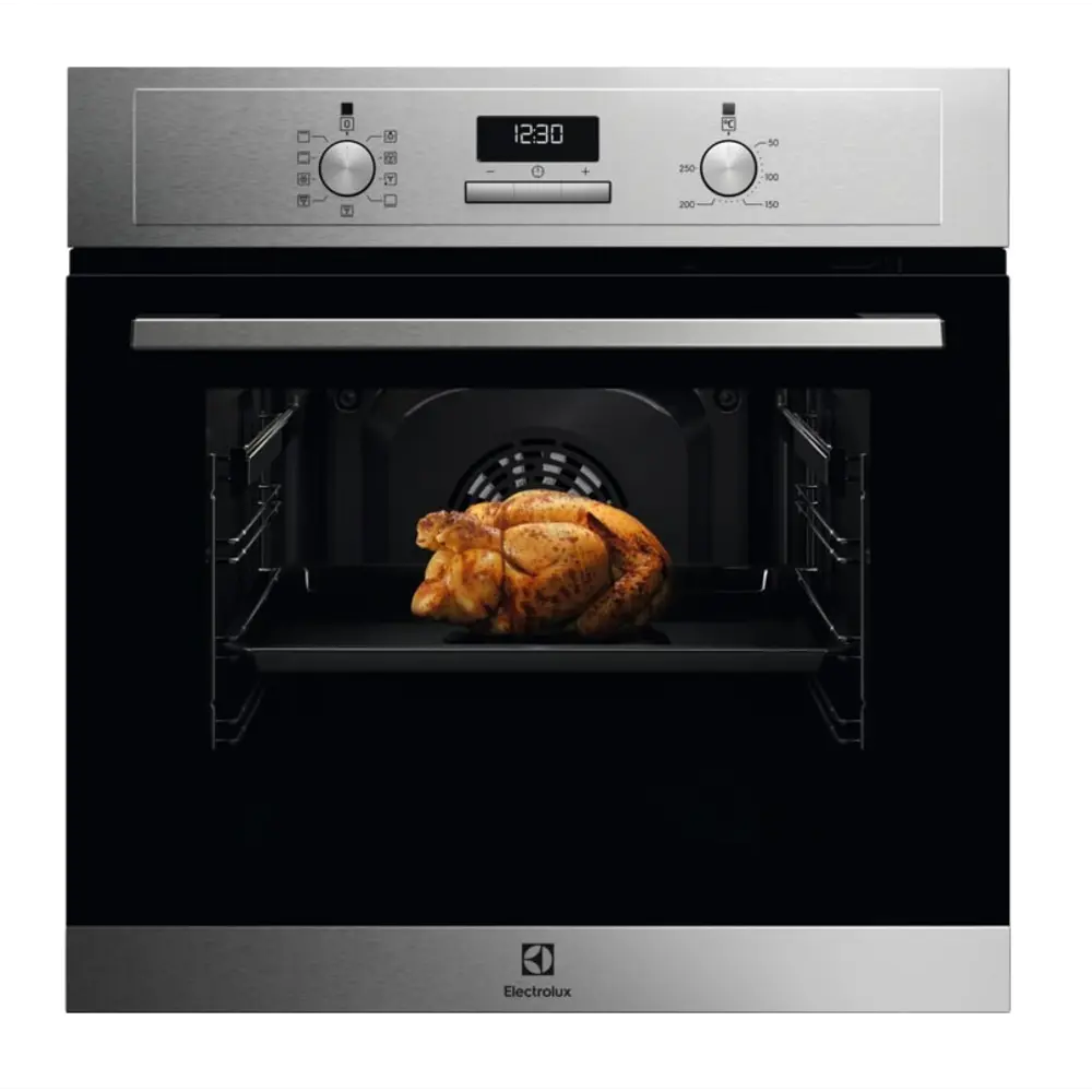 Фото Духовой шкаф Electrolux EOF3H50BX 59.5х58.9х53.9 см цвет серебристый Фото Духовой шкаф Electrolux EOF3H50BX 59.5х58.9х53.9 см цвет серебристый