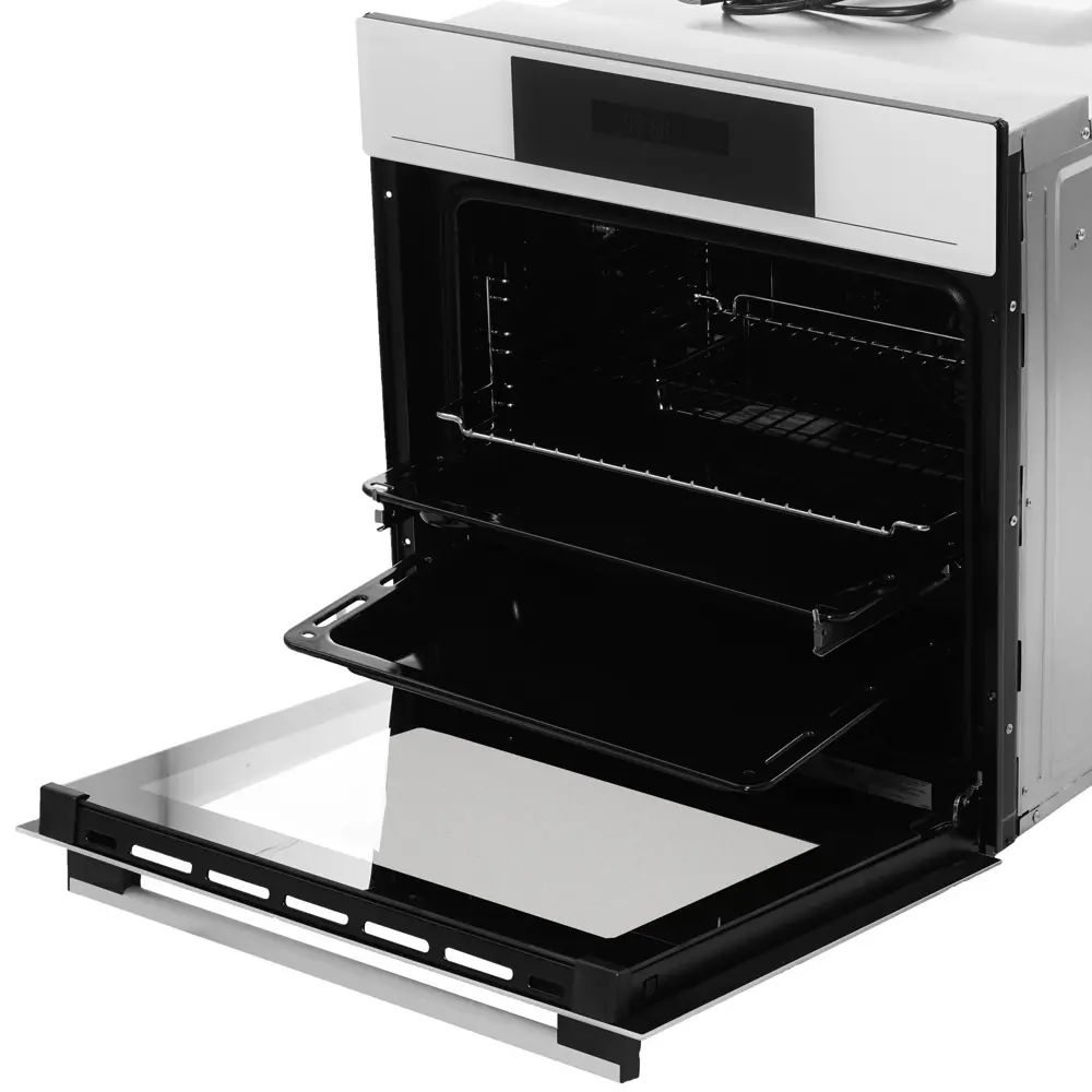 Фото 4 Встраиваемый духовой шкаф Haier HOX-FP3AWB 59.5х59.5х56.7 см цвет черный Фото 4 Встраиваемый духовой шкаф Haier HOX-FP3AWB 59.5х59.5х56.7 см цвет черный