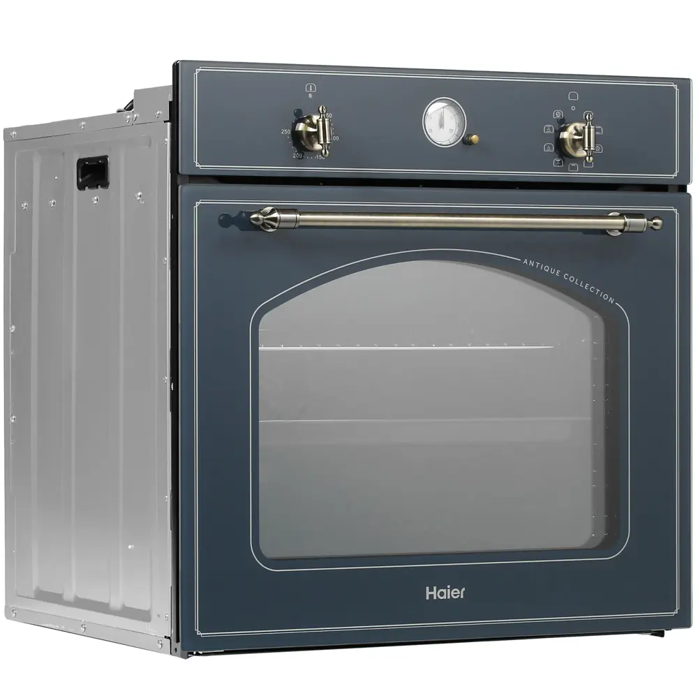 Фото 2 Встраиваемый духовой шкаф Haier HOX-C09ATQBB 59.5х59.5х56.7 см цвет серый Фото 2 Встраиваемый духовой шкаф Haier HOX-C09ATQBB 59.5х59.5х56.7 см цвет серый