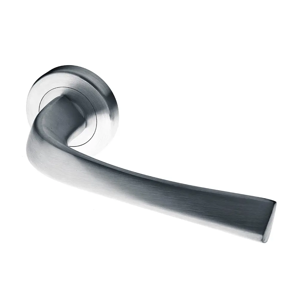 Фото Ручка DoorLock Звездная линия Capella M101 SCB матированный хром A=35-55мм