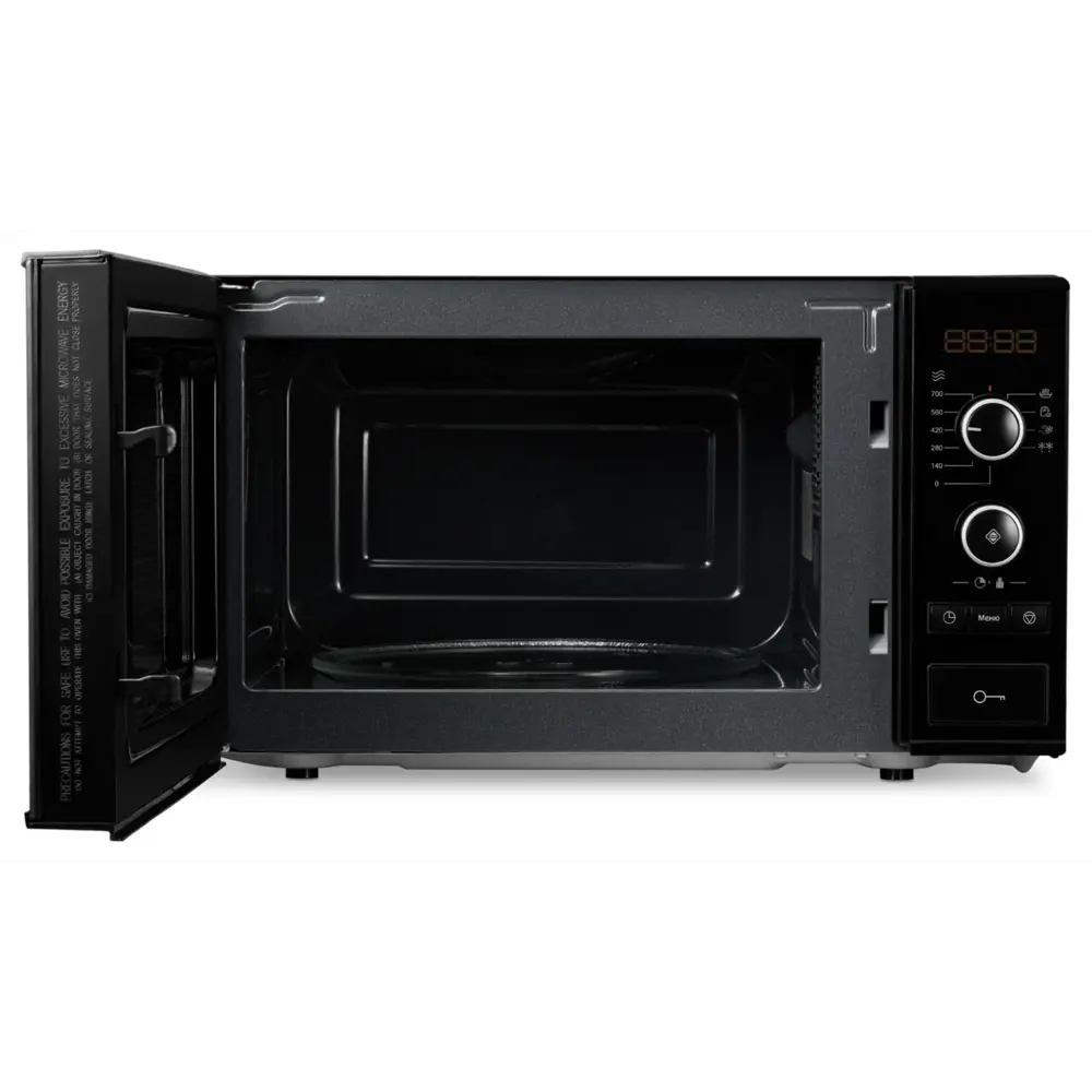 Фото 8 Отдельностоящая микроволновая печь Hyundai HYM-D3032 20 л 45.2x26.2x33.4 см цвет черный Фото 8 Отдельностоящая микроволновая печь Hyundai HYM-D3032 20 л 45.2x26.2x33.4 см цвет черный