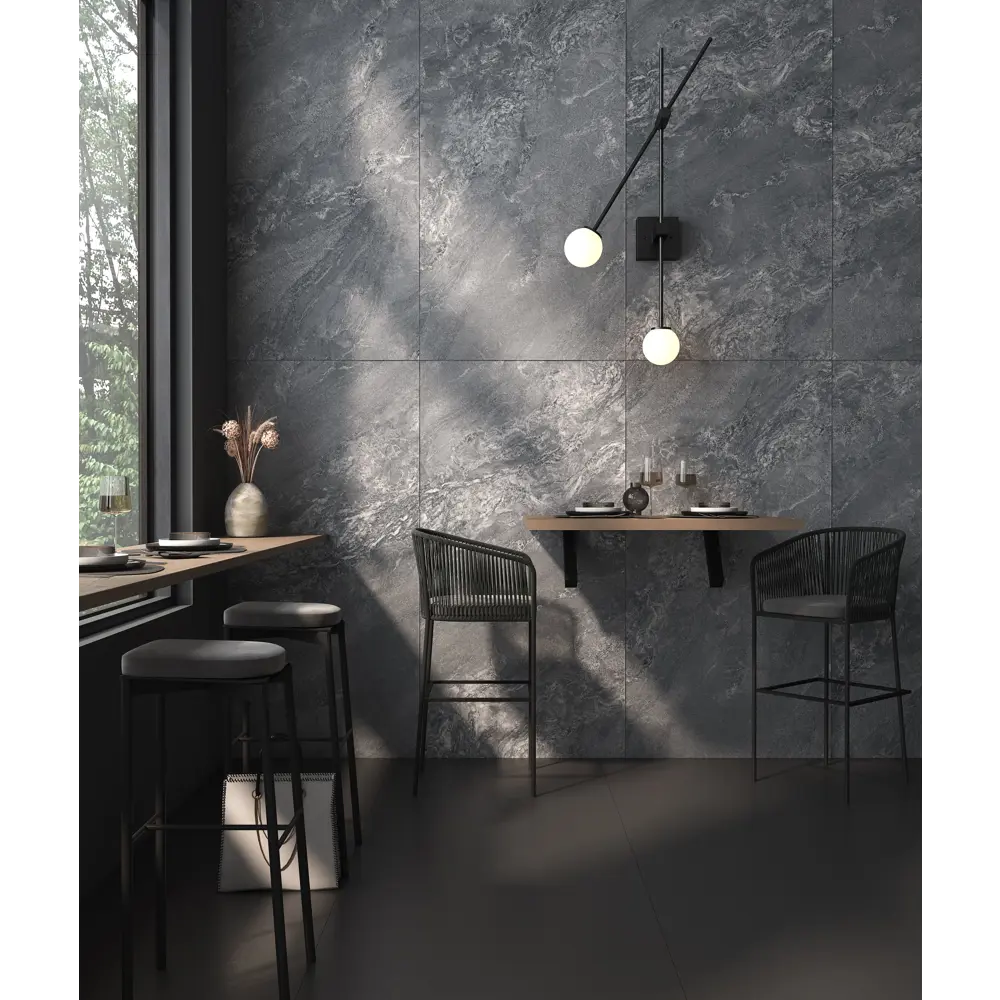 Фото 5 Керамогранит Meili ceramica Storm FAMR16430 80x160см цвет темный серый Фото 5 Керамогранит Meili ceramica Storm FAMR16430 80x160см цвет темный серый