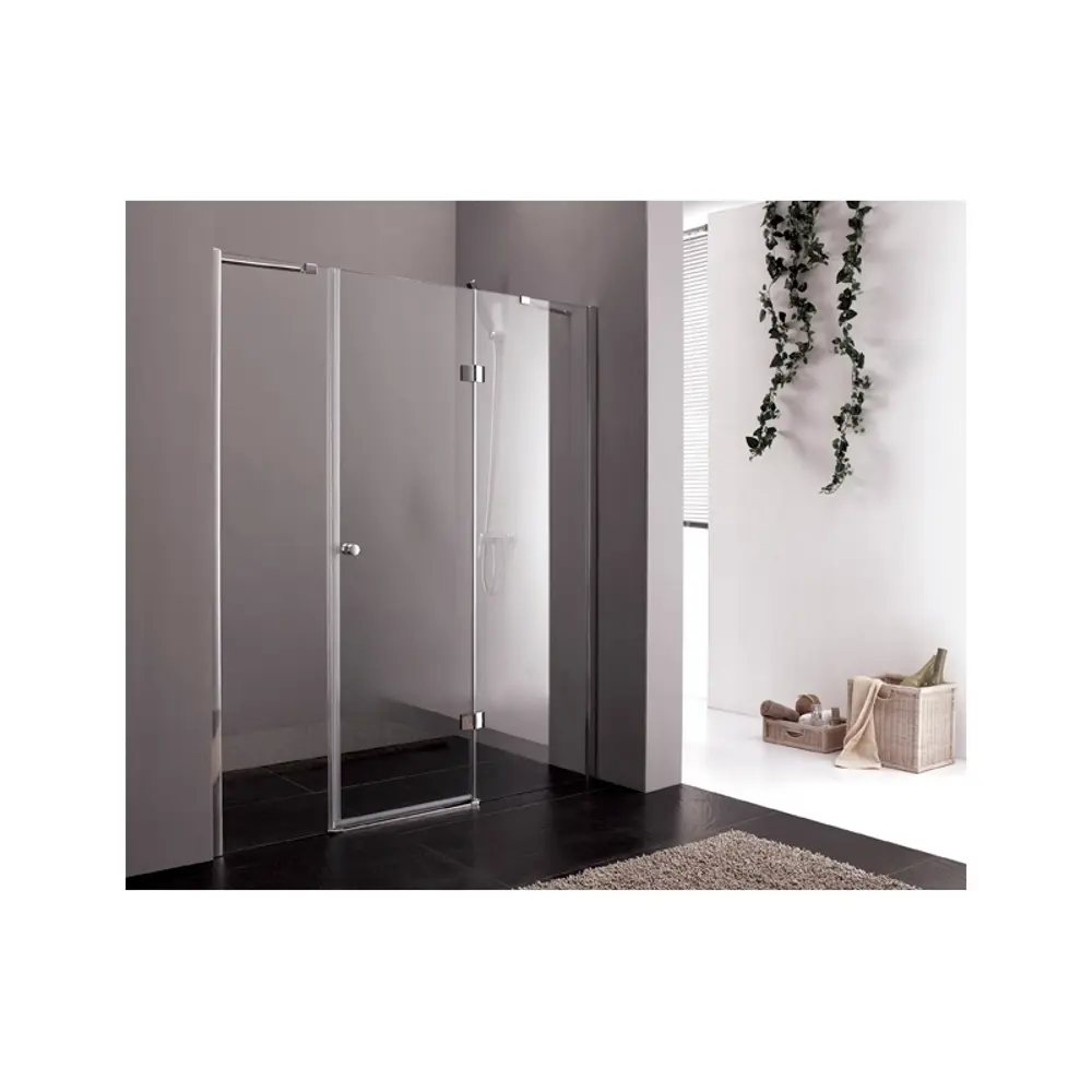 Фото 2 Душевая дверь Cezares 20658 130см эффект стекла рифленый распашной Фото 2 Душевая дверь Cezares 20658 130см эффект стекла рифленый распашной