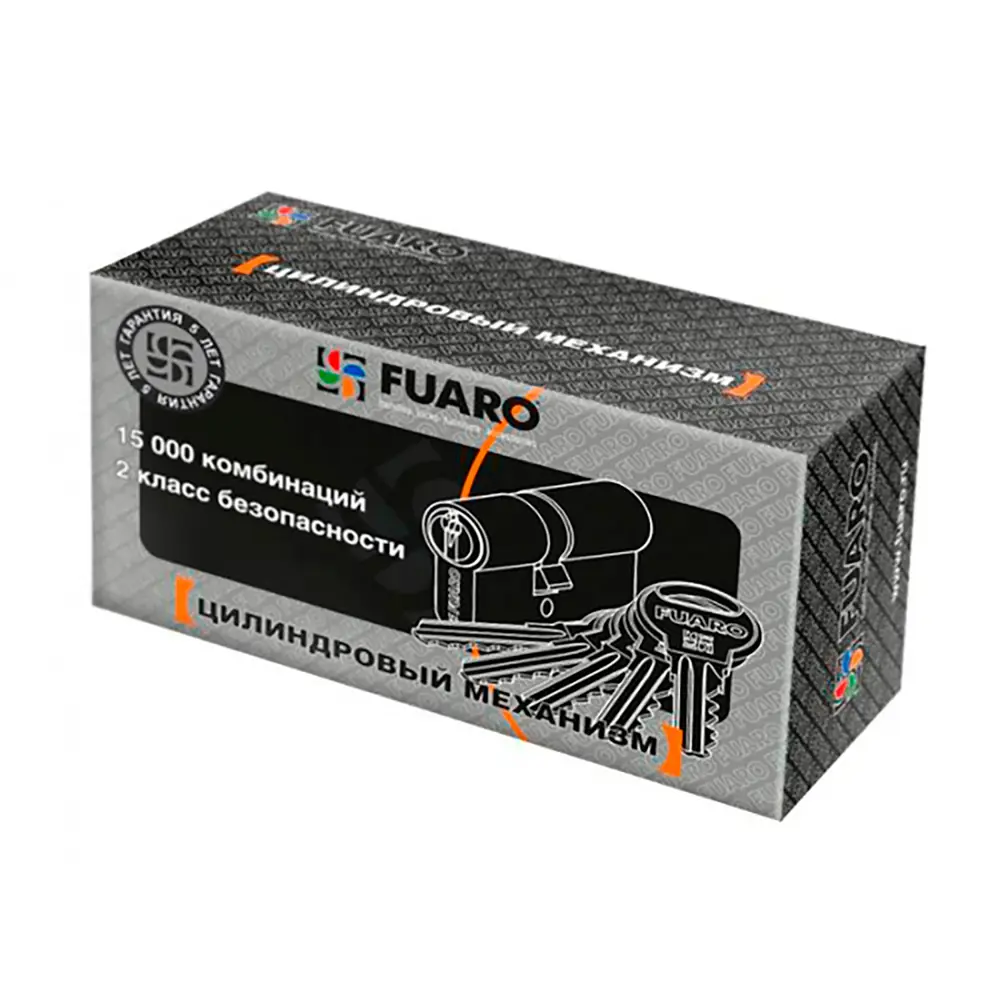 Фото 3 Цилиндровый механизм Fuaro R3000Key60(25+10+25) CP хром 5Key Фото 3 Цилиндровый механизм Fuaro R3000Key60(25+10+25) CP хром 5Key
