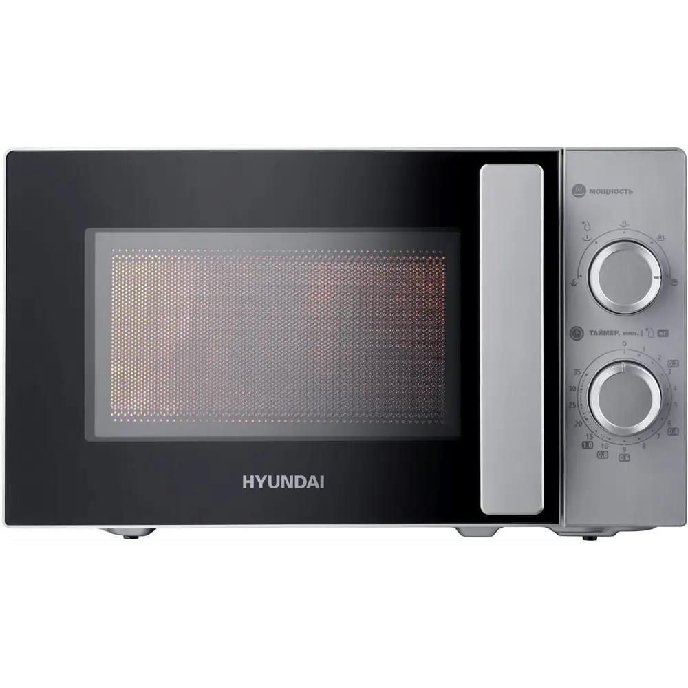 Фото 8 Отдельностоящая микроволновая печь Hyundai HYM-M2092 20 л 43.9x25.8x36 см цвет серый Фото 8 Отдельностоящая микроволновая печь Hyundai HYM-M2092 20 л 43.9x25.8x36 см цвет серый
