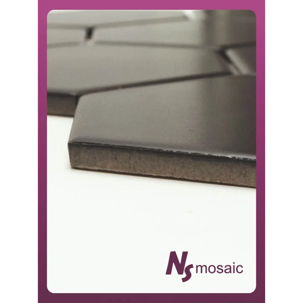 Фото 4 Декоративная мозаика Nsmosaic Ps95110-16 NS08PL0131 29.5x25.6см цвет Черный Фото 4 Декоративная мозаика Nsmosaic Ps95110-16 NS08PL0131 29.5x25.6см цвет Черный