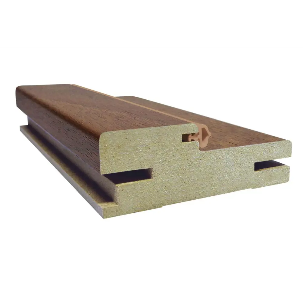 Фото Дверная коробка Uberture Tamburat Light телескопический 2100х75х28мм орех шоколадный 3шт Фото Дверная коробка Uberture Tamburat Light телескопический 2100х75х28мм орех шоколадный 3шт