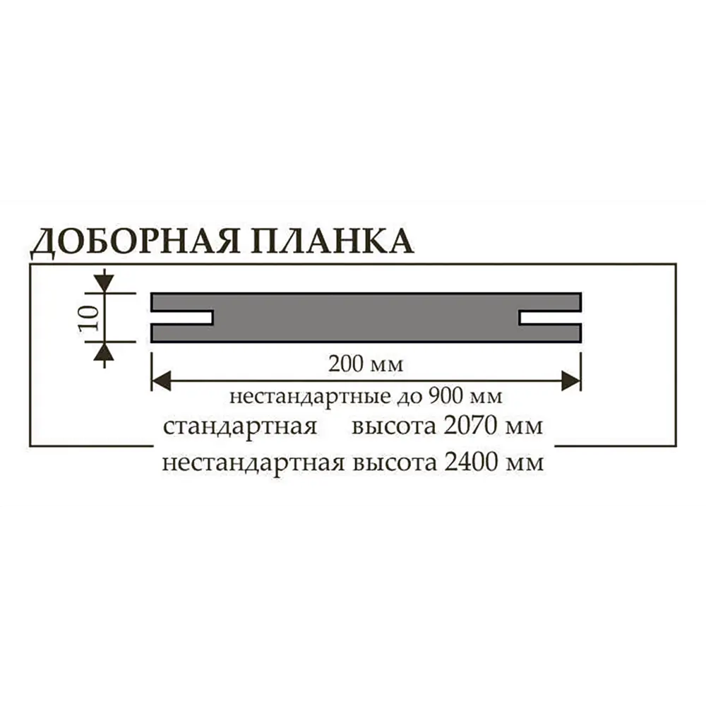 Фото 2 Добор Двери регионов Finezza телескопический 2075x205x10мм цвет эмаль галечный серый Фото 2 Добор Двери регионов Finezza телескопический 2075x205x10мм цвет эмаль галечный серый