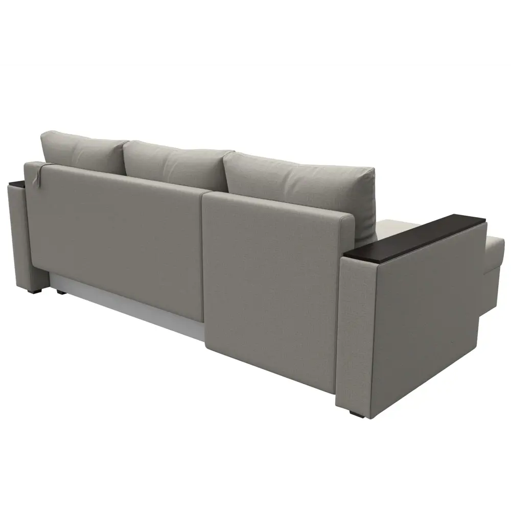 Фото 5 Диван угловой Атланта без стола левый угол Лига диванов 126164L 230x88x140 см рогожка цвет амур 02 бежевый Фото 5 Диван угловой Атланта без стола левый угол Лига диванов 126164L 230x88x140 см рогожка цвет амур 02 бежевый