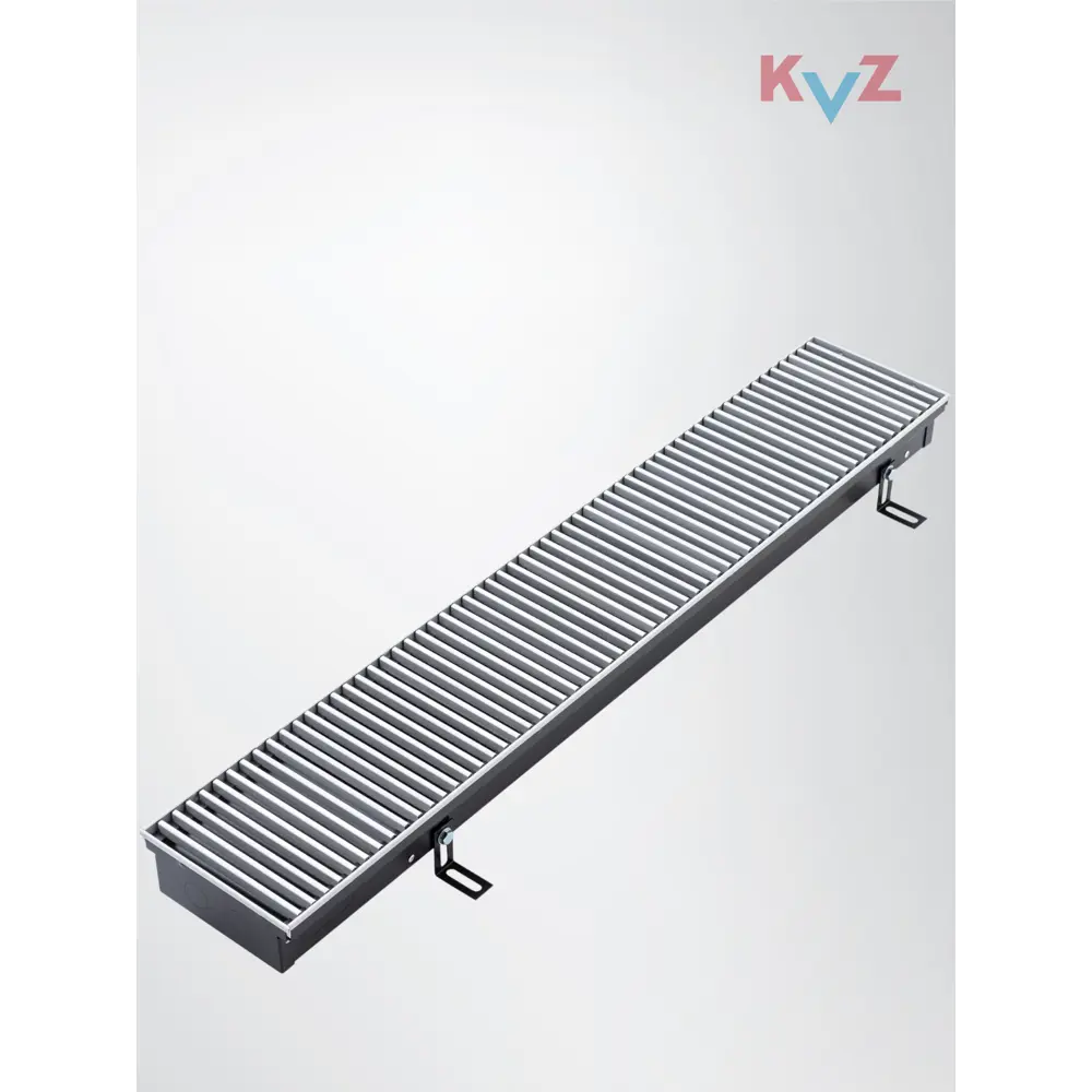 Фото 6 Конвектор внутрипольный с решеткой KVZ 1200x180x70 мм биметалл черный Фото 6 Конвектор внутрипольный с решеткой KVZ 1200x180x70 мм биметалл черный