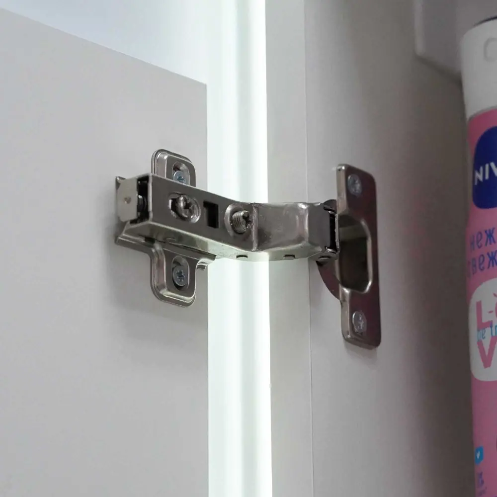 Фото 5 Зеркальный шкаф Alavann Cosmetic Light 80x80 с подсветкой и приближением, в ванную