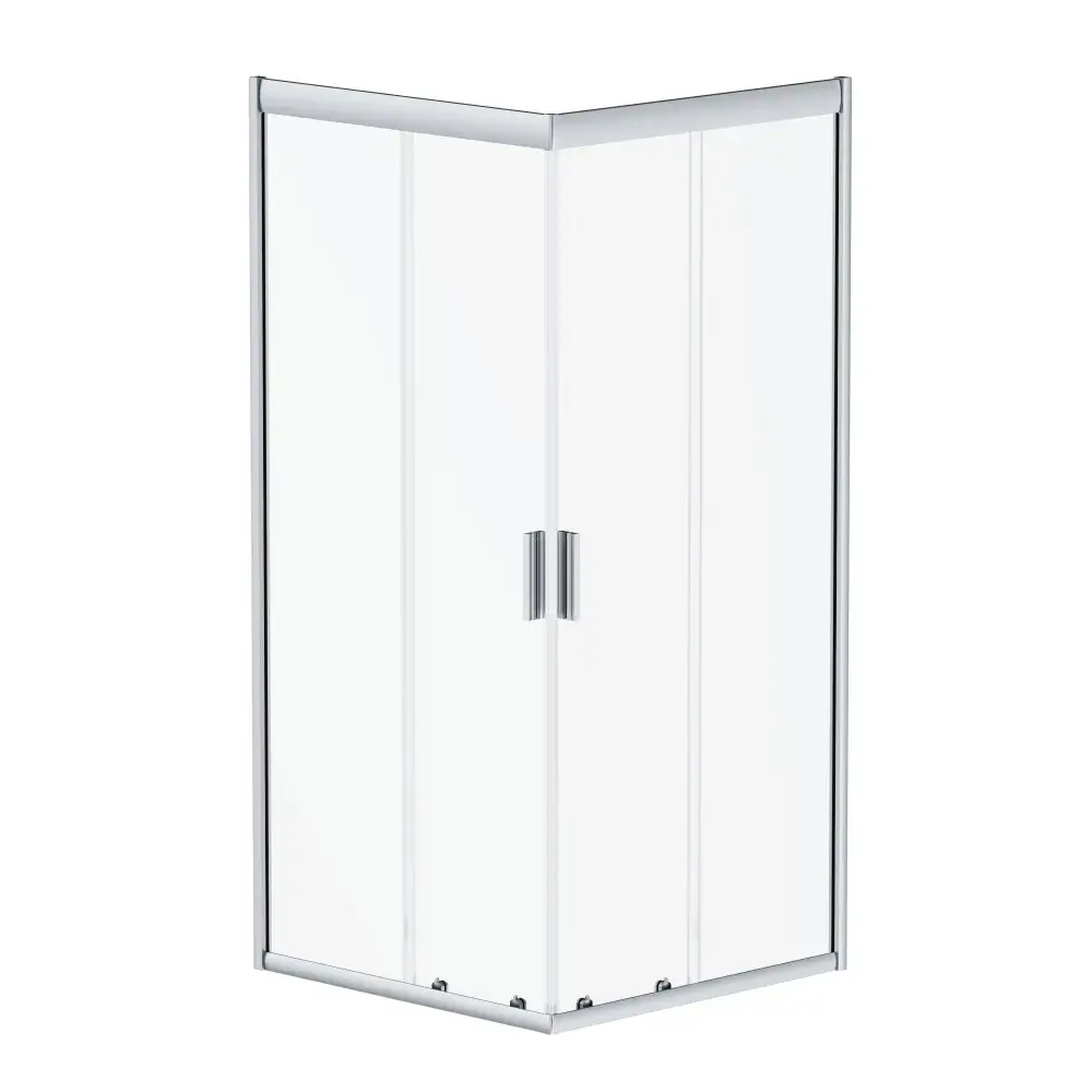 Фото 2 Душевой уголок Damixa Skyline DX35WG-403-090MT_7214 квадрат 90x90см хромированный профиль эффект стекла прозрачный Фото 2 Душевой уголок Damixa Skyline DX35WG-403-090MT_7214 квадрат 90x90см хромированный профиль эффект стекла прозрачный