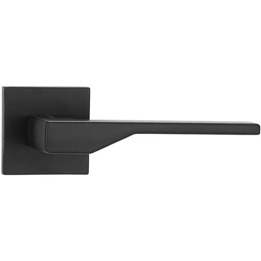 Фото Ручка дверная на розетке Vantage Slim V88BL-2