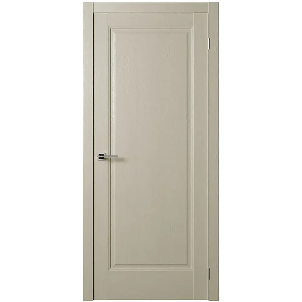 Фото 4 Комплект межкомнатной двери Двери регионов Нова 1 Проходная глухая 200x90см ПВХ цвет серена керамик с коробом и наличниками Vantage 34 BL-2