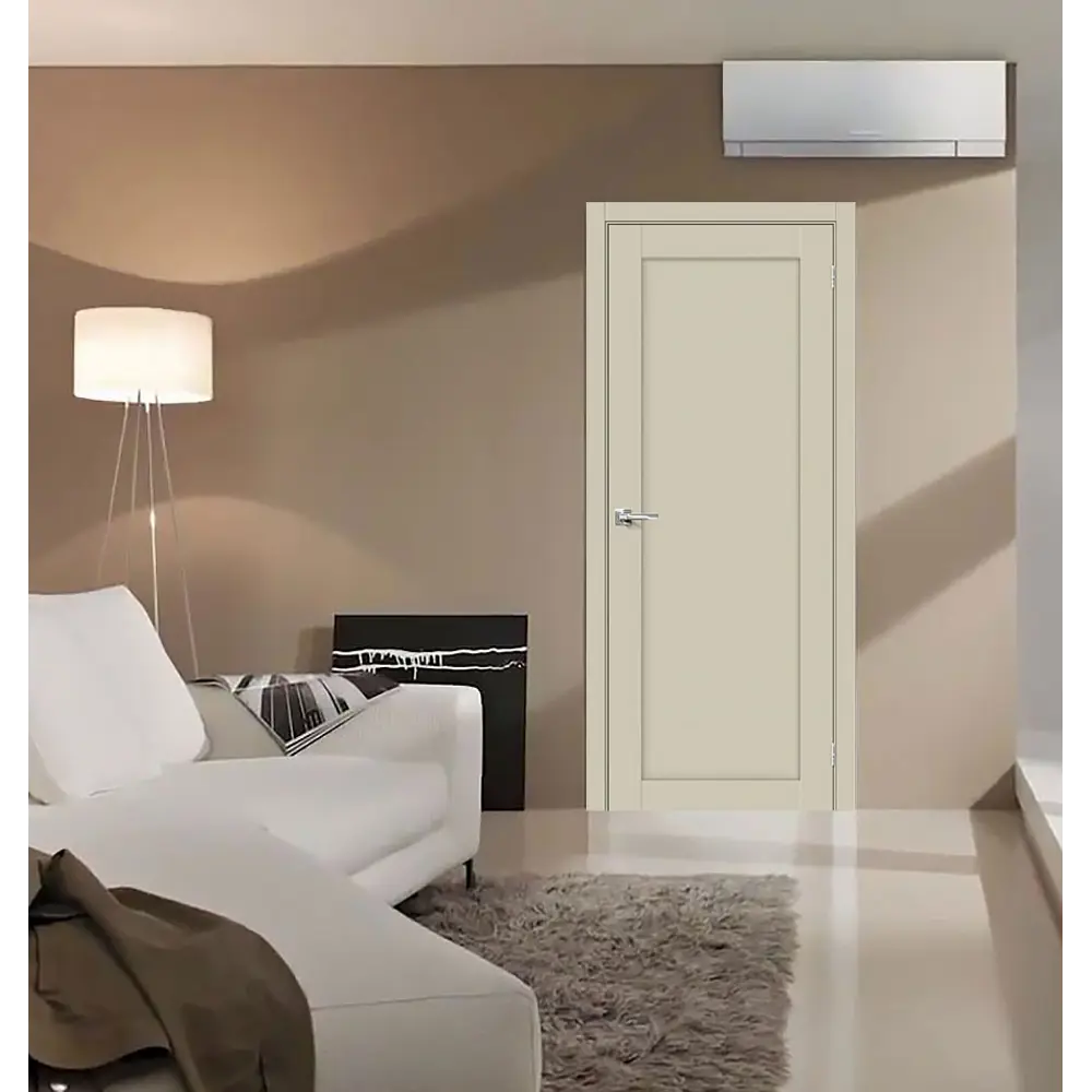 Фото 2 Дверь межкомнатная Uberture Parma 1220 глухая 200x90см пленка ПВХ цвет слоновая кость без замка и петель Фото 2 Дверь межкомнатная Uberture Parma 1220 глухая 200x90см пленка ПВХ цвет слоновая кость без замка и петель