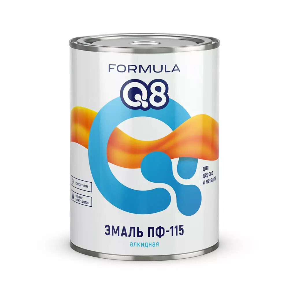 Фото Эмаль Formula q8 пф-115 глянцевая цвет красно-коричневая 0.9 кг Фото Эмаль Formula q8 пф-115 глянцевая цвет красно-коричневая 0.9 кг