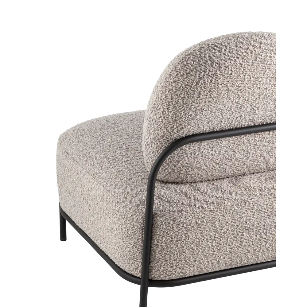 Фото 9 Кресло Stool group Стоун 71x78x68 см текстиль цвет серый Фото 9 Кресло Stool group Стоун 71x78x68 см текстиль цвет серый