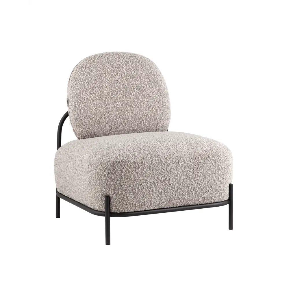 Фото 3 Кресло Stool group Стоун 71x78x68 см текстиль цвет серый Фото 3 Кресло Stool group Стоун 71x78x68 см текстиль цвет серый