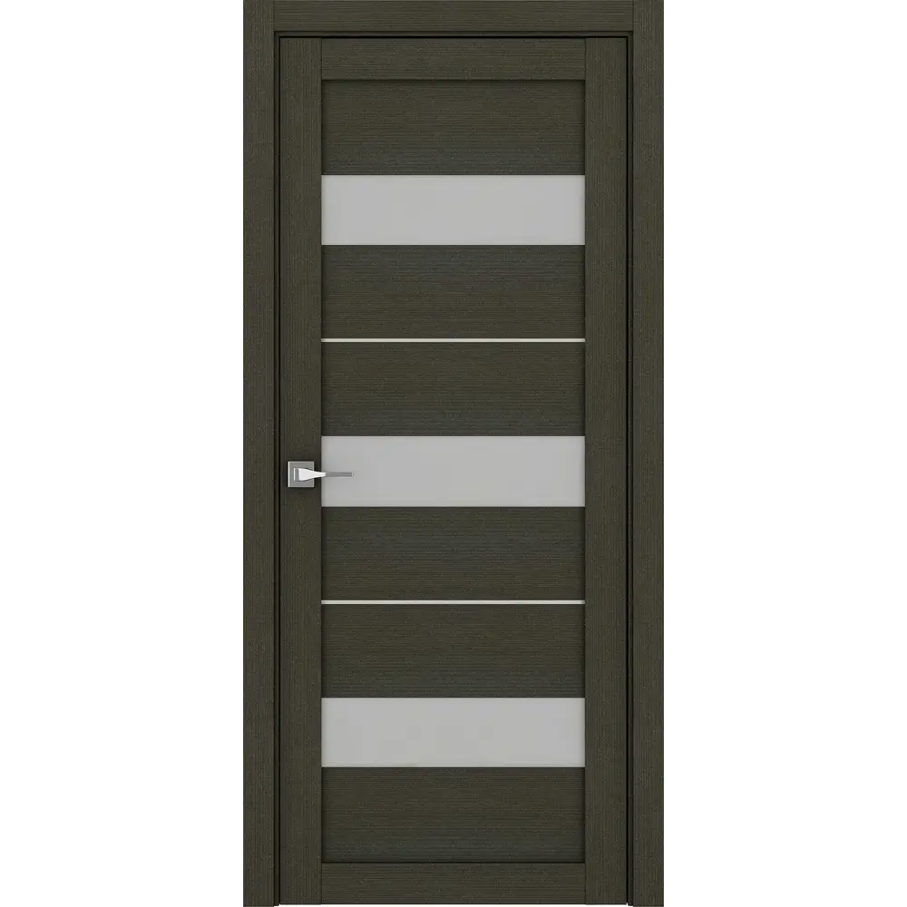 Фото 2 Дверь межкомнатная Uberture Eco-light 2126 остеклённая 200x60см пленка ПВХ цвет шоко велюр без замка и петель Фото 2 Дверь межкомнатная Uberture Eco-light 2126 остеклённая 200x60см пленка ПВХ цвет шоко велюр без замка и петель