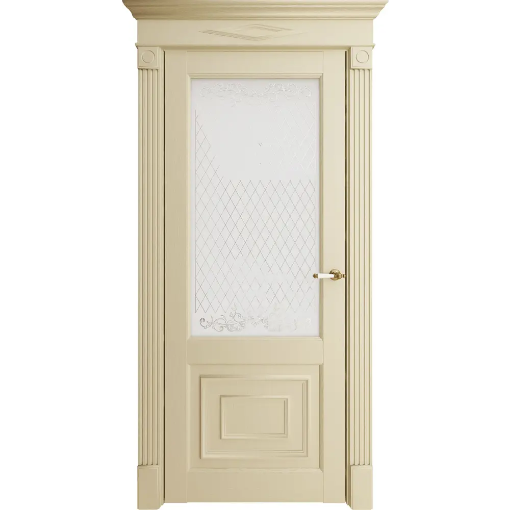 Фото Дверь межкомнатная Uberture Florence style 62002 остеклённая 200x80см пленка ПВХ цвет серена керамик без замка и петель Фото Дверь межкомнатная Uberture Florence style 62002 остеклённая 200x80см пленка ПВХ цвет серена керамик без замка и петель