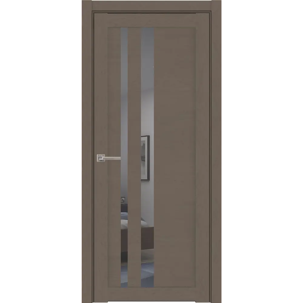 Фото 2 Дверь межкомнатная Uberture Uniline light soft touch 30008 остеклённая 200x70см пленка ПВХ цвет софт тортора без замка и петель Фото 2 Дверь межкомнатная Uberture Uniline light soft touch 30008 остеклённая 200x70см пленка ПВХ цвет софт тортора без замка и петель