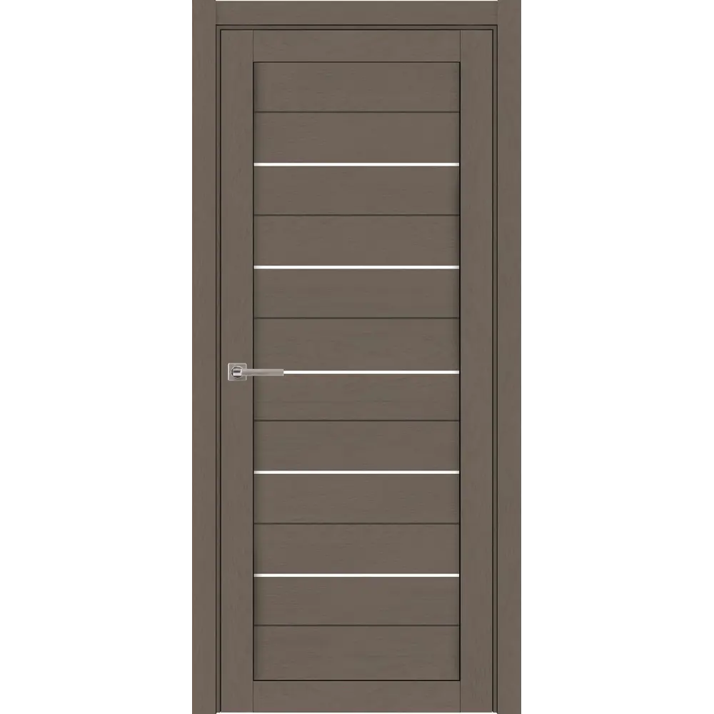 Фото Дверь межкомнатная Uberture Light soft touch 2127 остеклённая 200x80см пленка ПВХ цвет софт тортора без замка и петель Фото Дверь межкомнатная Uberture Light soft touch 2127 остеклённая 200x80см пленка ПВХ цвет софт тортора без замка и петель