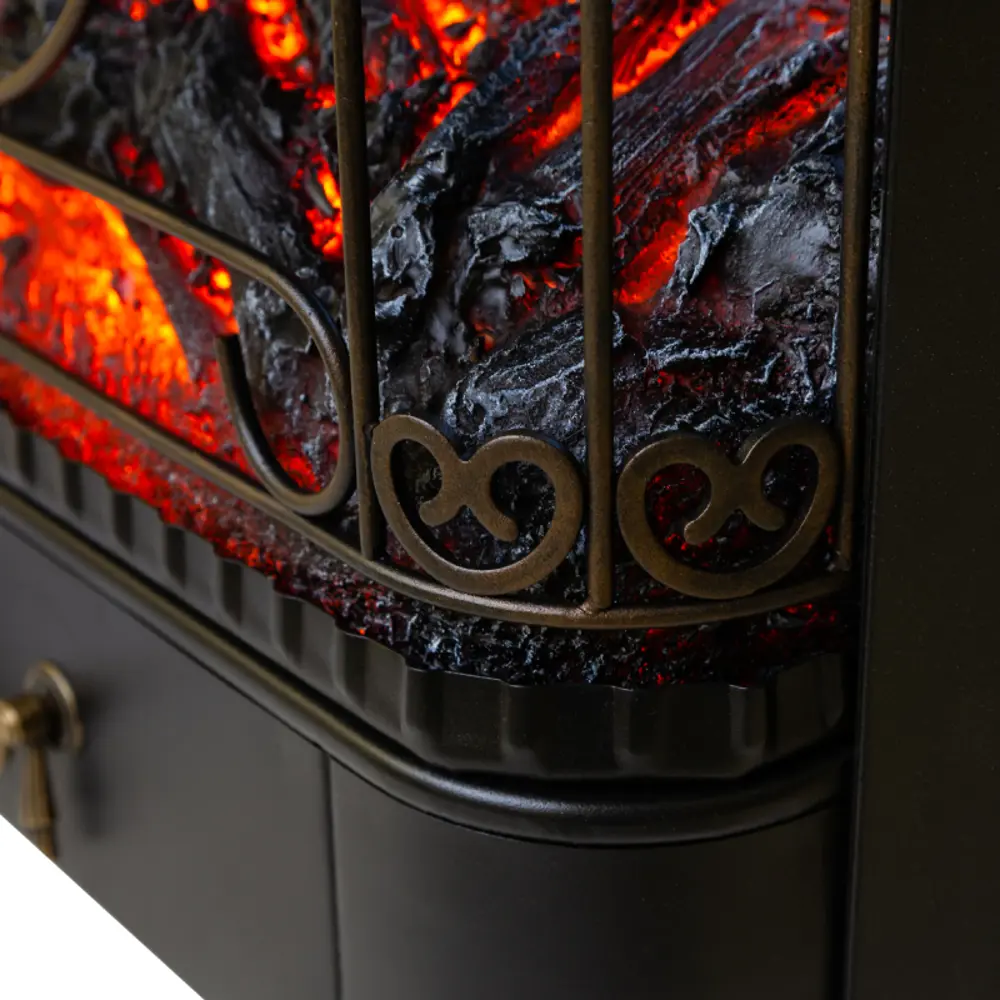 Фото 13 Каминокомплект Realflame Dominica STD/EUG DN + Majestic lUX BL цвет орех