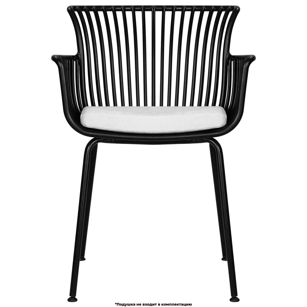 Фото 5 Стул Dobrin Ross 56x81x58.2 см пластик цвет черный Фото 5 Стул Dobrin Ross 56x81x58.2 см пластик цвет черный