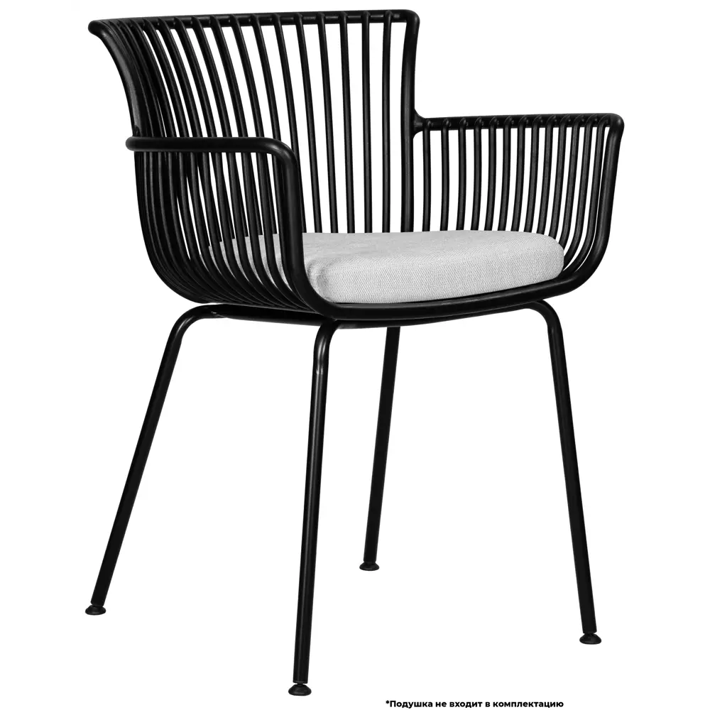 Фото 9 Стул Dobrin Ross 56x81x58.2 см пластик цвет черный Фото 9 Стул Dobrin Ross 56x81x58.2 см пластик цвет черный