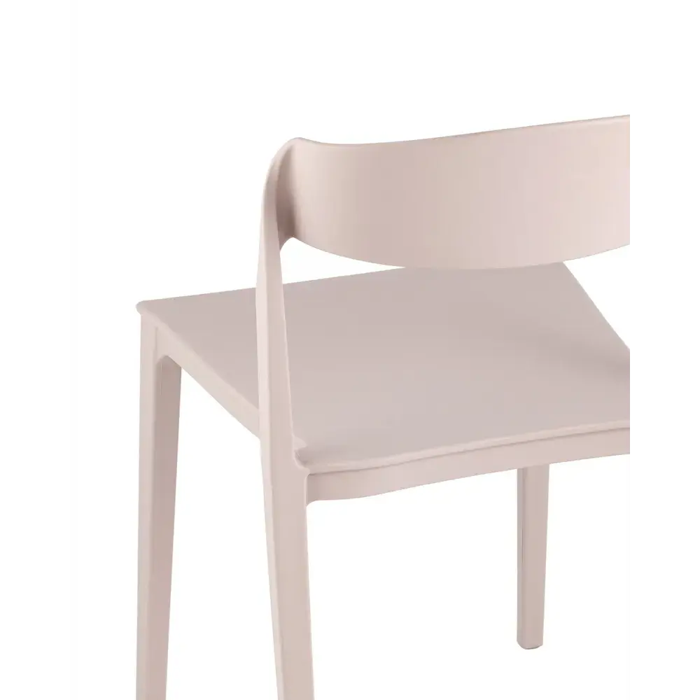 Фото 3 Стул Stool group Moris 43.5x77.5x51.5 см пластик цвет нежно-розовый Фото 3 Стул Stool group Moris 43.5x77.5x51.5 см пластик цвет нежно-розовый