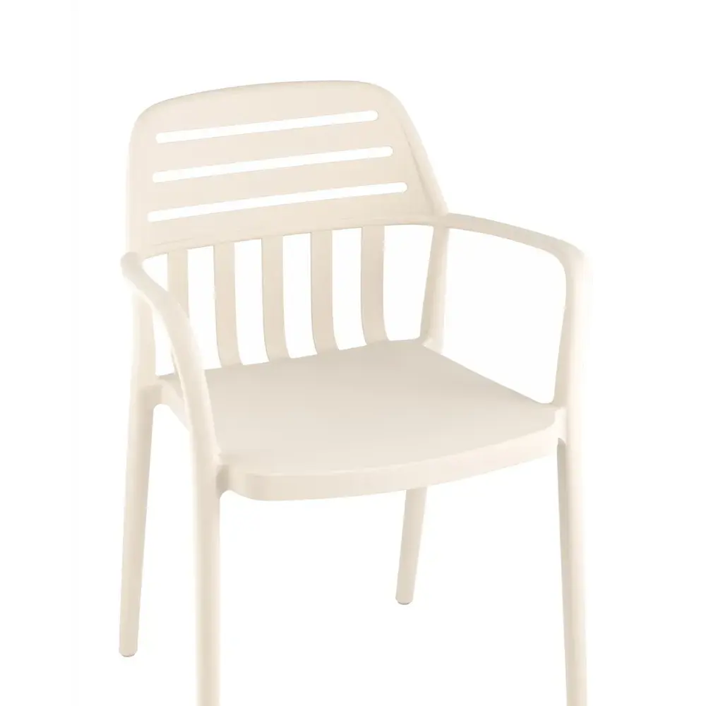 Фото Стул Stool group Siena 43x80x56.5 см пластик цвет бежевый 2 шт. Фото Стул Stool group Siena 43x80x56.5 см пластик цвет бежевый 2 шт.