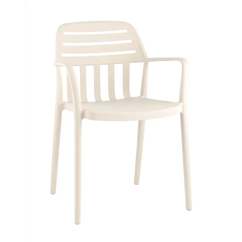 Фото 2 Стул Stool group Siena 43x80x56.5 см пластик цвет бежевый 2 шт. Фото 2 Стул Stool group Siena 43x80x56.5 см пластик цвет бежевый 2 шт.