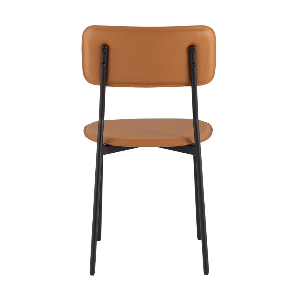 Фото 3 Стул Stool group Mikkie 46x83x47 см эко кожа цвет коричневый 4 шт.