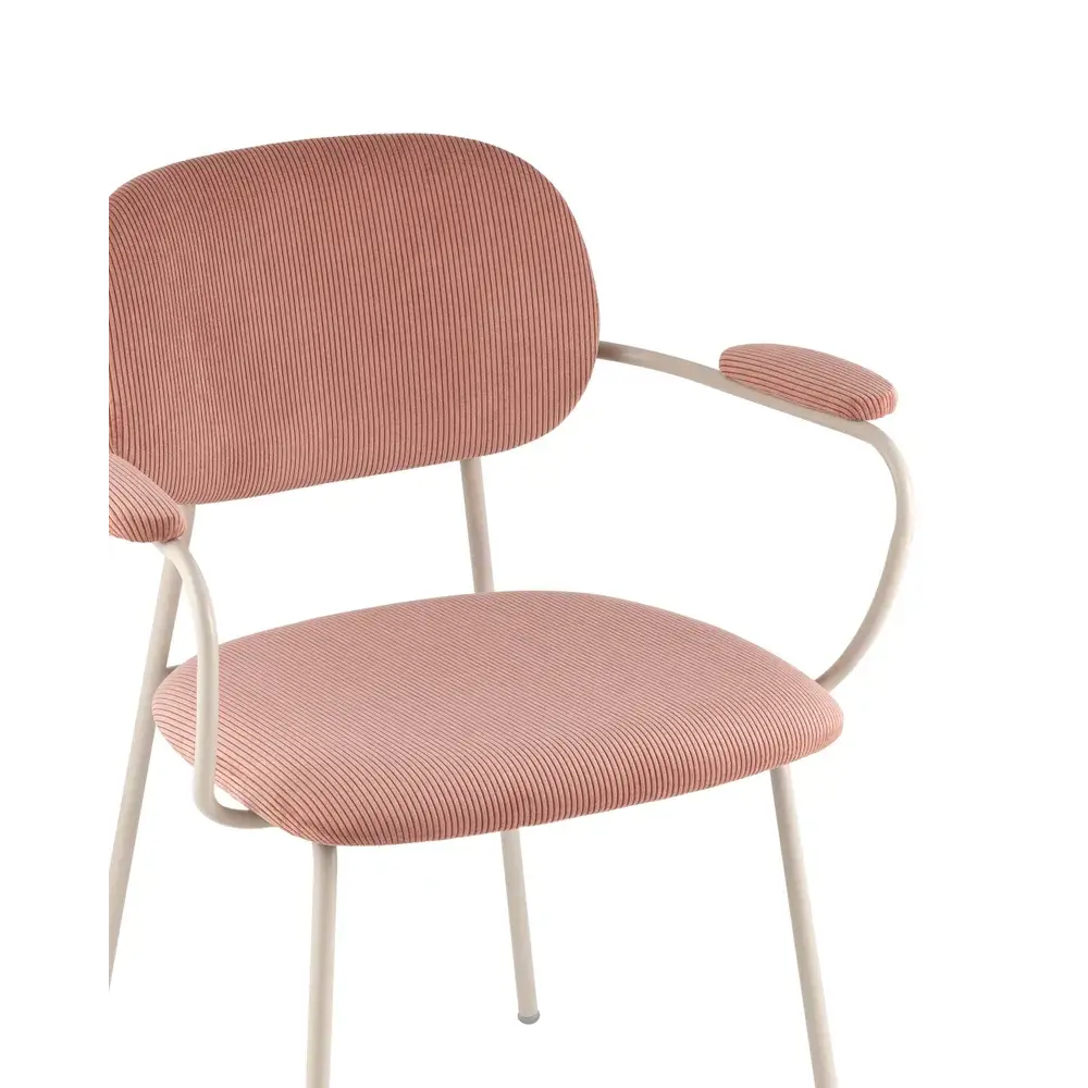 Фото 6 Стул Stool group Кэрол 44.5x77x52 см вельвет цвет пыльно-розовый 4 шт. Фото 6 Стул Stool group Кэрол 44.5x77x52 см вельвет цвет пыльно-розовый 4 шт.