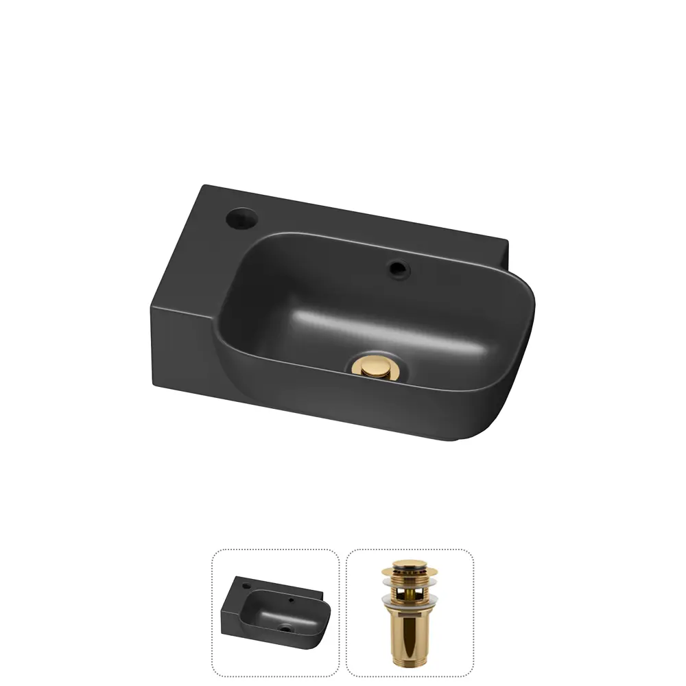 Фото 3 Раковина Lavinia boho bathroom sink 20216403R 40см цвет раковина 2 в 1: донный клапан
