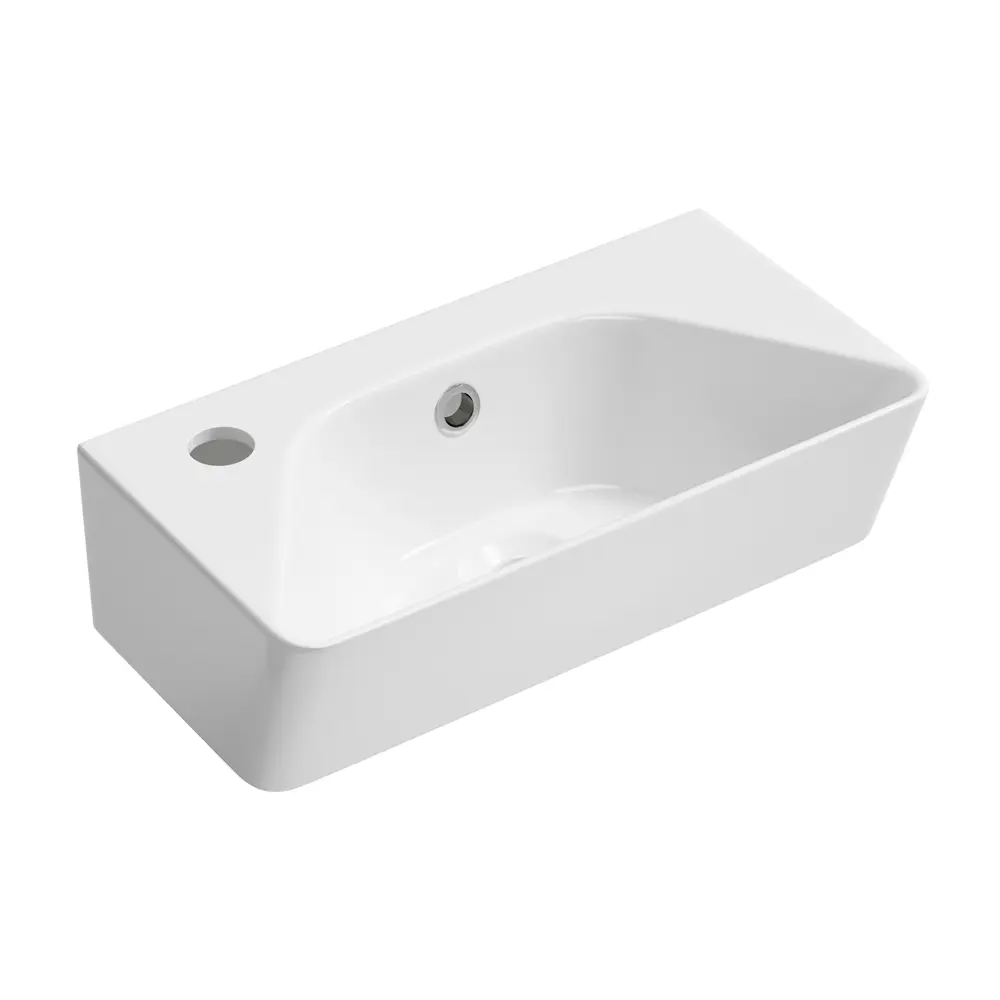 Фото 8 Раковина накладная подвесная Lavinia Boho Bathroom Sink 40x22 20216446R с донным клапаном и сифоном цвет матовый черный Фото 8 Раковина накладная подвесная Lavinia Boho Bathroom Sink 40x22 20216446R с донным клапаном и сифоном цвет матовый черный