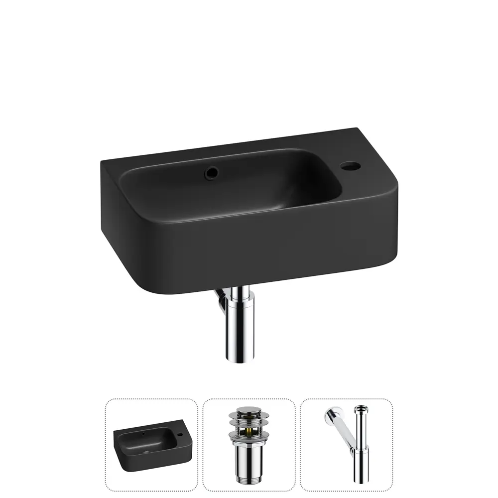 Фото 9 Раковина Lavinia boho bathroom sink 20216516R 45см цвет раковина 3 в 1: донный клапан, сифон Фото 9 Раковина Lavinia boho bathroom sink 20216516R 45см цвет раковина 3 в 1: донный клапан, сифон
