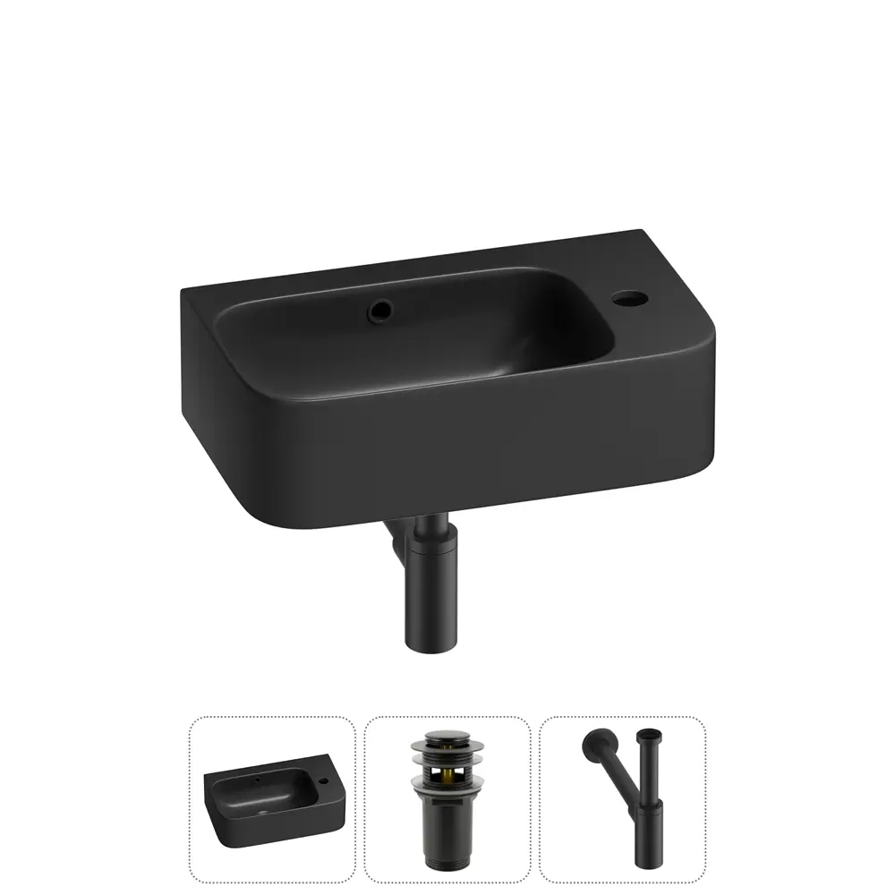 Фото 4 Раковина Lavinia boho bathroom sink 20216517R 45см цвет раковина 3 в 1: донный клапан, сифон Фото 4 Раковина Lavinia boho bathroom sink 20216517R 45см цвет раковина 3 в 1: донный клапан, сифон