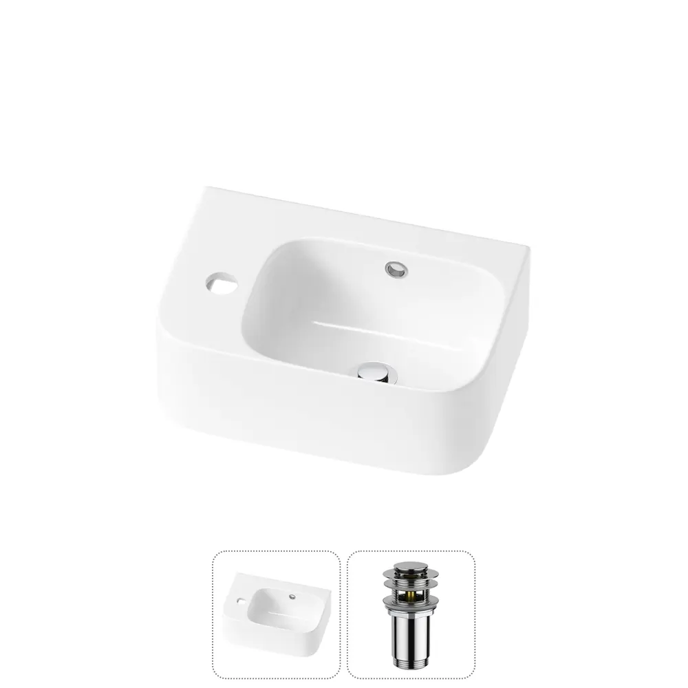 Фото 2 Раковина Lavinia boho bathroom sink 20216525R 37см цвет раковина 2 в 1: донный клапан Фото 2 Раковина Lavinia boho bathroom sink 20216525R 37см цвет раковина 2 в 1: донный клапан