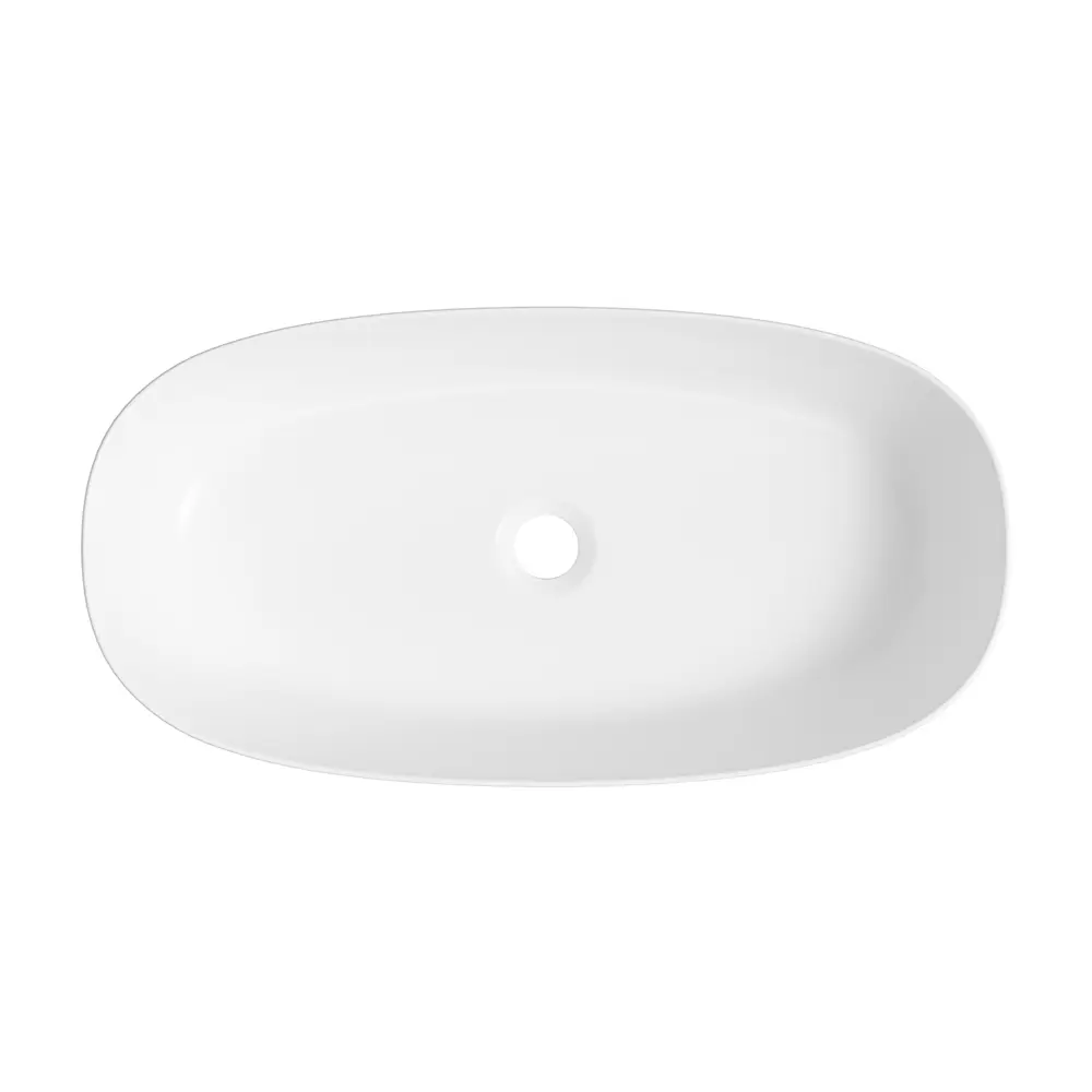 Фото 2 Раковина накладная для ванной Lavinia Boho Bathroom Sink 68x36 20215838R с клапаном цвет матовый черный Фото 2 Раковина накладная для ванной Lavinia Boho Bathroom Sink 68x36 20215838R с клапаном цвет матовый черный