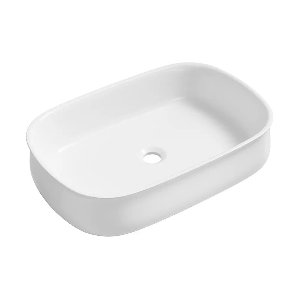 Фото 3 Раковина накладная для ванной Lavinia Boho Bathroom Sink 55x40 20215473R с донным клапаном, сифоном, смесителем и вентилями цвет матовый черный Фото 3 Раковина накладная для ванной Lavinia Boho Bathroom Sink 55x40 20215473R с донным клапаном, сифоном, смесителем и вентилями цвет матовый черный