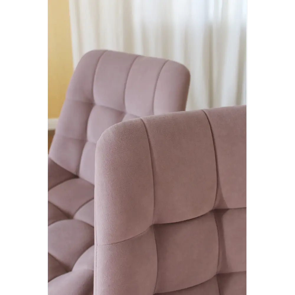 Фото 8 Стул Дсв мебель 70315 50x85x41 см велюр цвет пудра