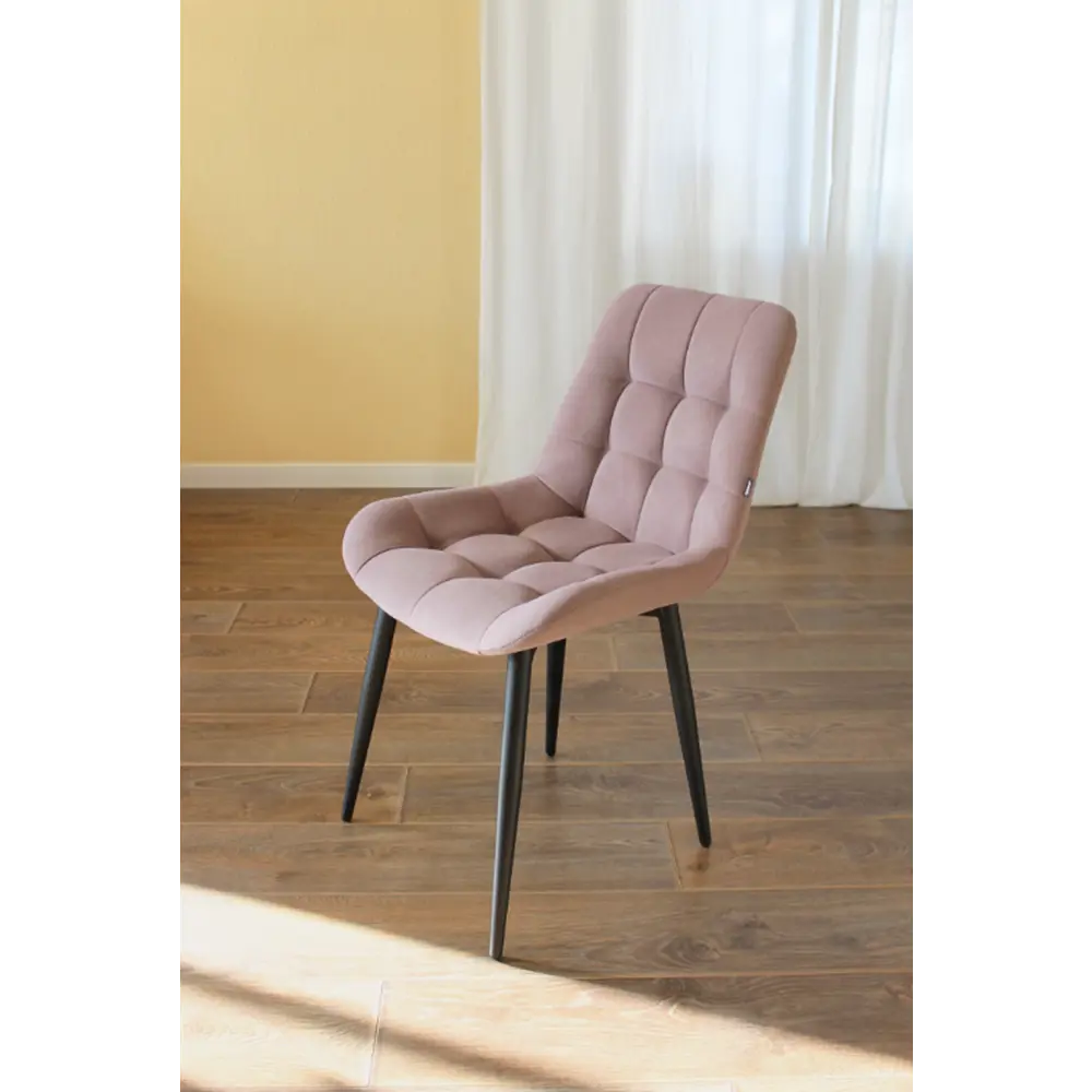 Фото 2 Стул Дсв мебель 70315 50x85x41 см велюр цвет пудра