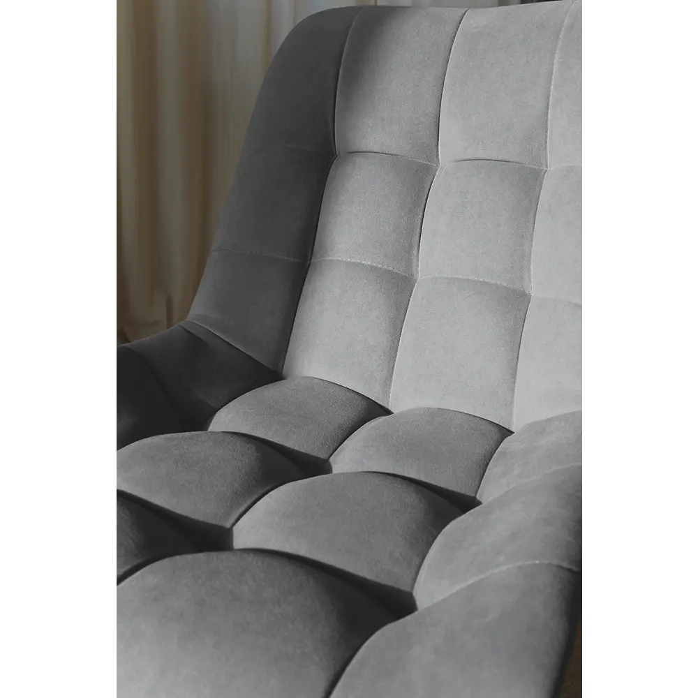 Фото 4 Стул Дсв мебель 70305 50x85x41 см велюр цвет графит Фото 4 Стул Дсв мебель 70305 50x85x41 см велюр цвет графит