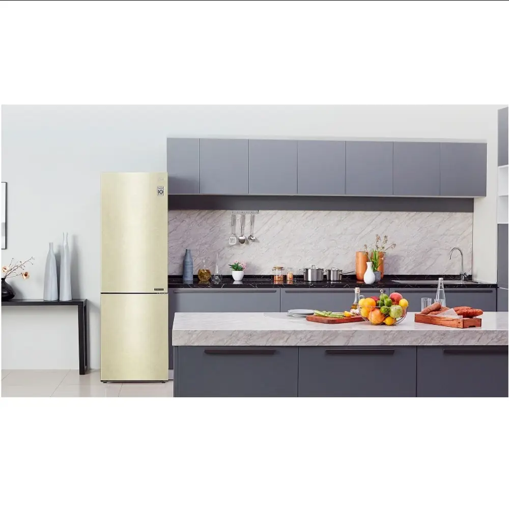 Фото 6 Холодильник Lg GA-B509CECL 59.5x203 см цвет бежевый Фото 6 Холодильник Lg GA-B509CECL 59.5x203 см цвет бежевый