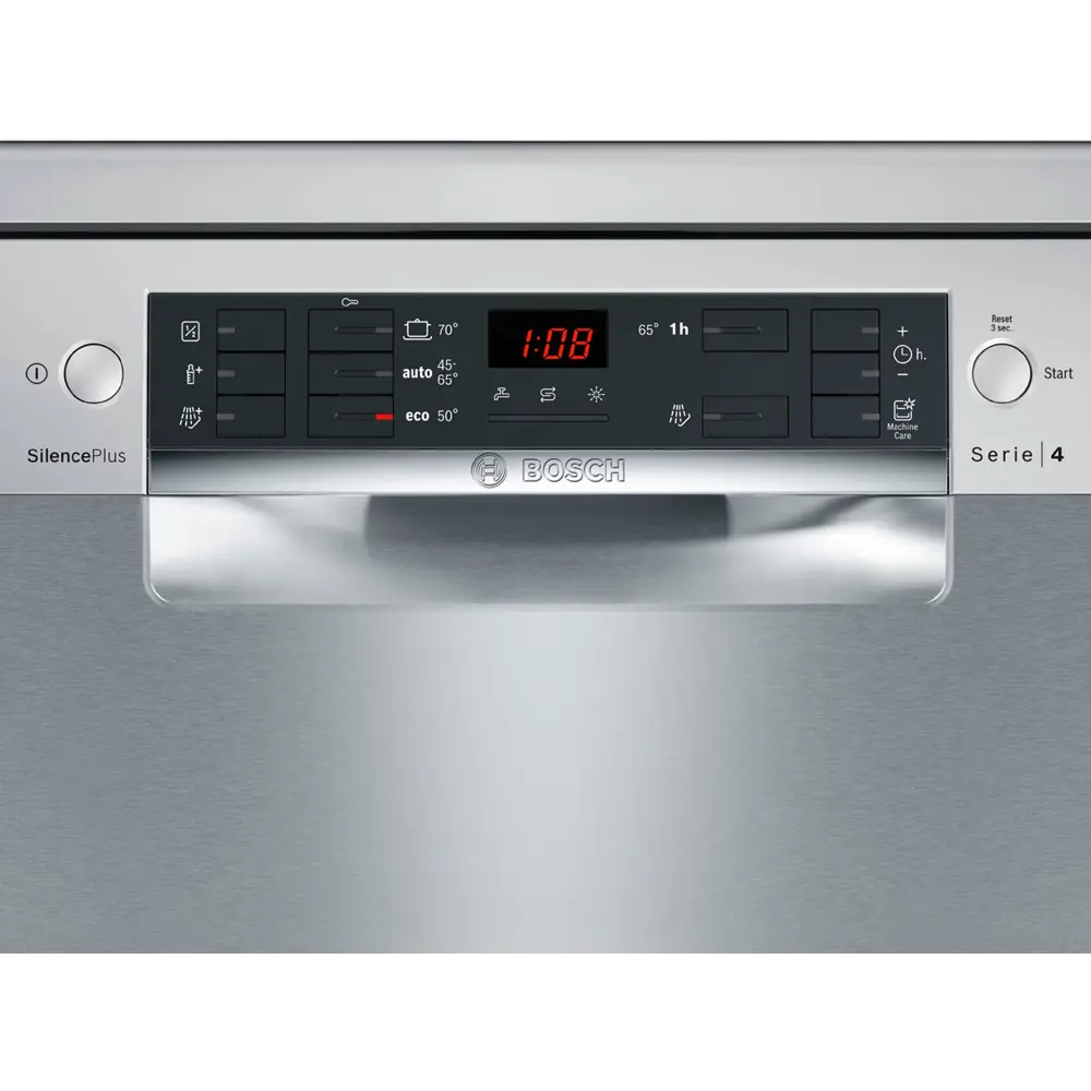 Фото 8 Отдельностоящая посудомоечная машина Bosch SMS45DI10Q 60 см 5 программ цвет серебристый Фото 8 Отдельностоящая посудомоечная машина Bosch SMS45DI10Q 60 см 5 программ цвет серебристый