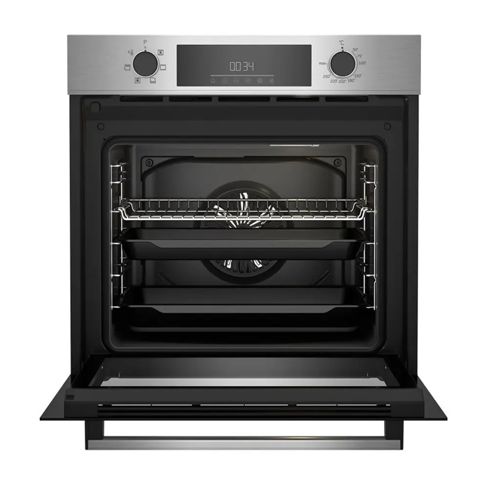 Фото 3 Духовой шкаф Beko BBIE 12300 XD 59.4х59.5х56.7 см цвет серебристый Фото 3 Духовой шкаф Beko BBIE 12300 XD 59.4х59.5х56.7 см цвет серебристый