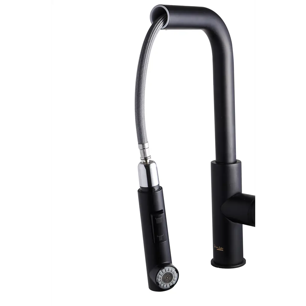 Фото 2 Смеситель для кухни Maxonor pure life PL4287-7 поворотный излив 30.6 см цвет черный матовый, черный Фото 2 Смеситель для кухни Maxonor pure life PL4287-7 поворотный излив 30.6 см цвет черный матовый, черный