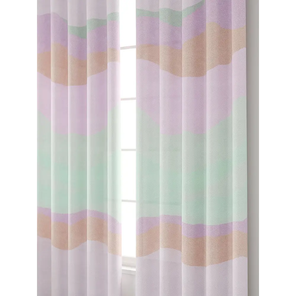 Фото 4 Комплект штор At home Базовая коллекция AT937138 на шторной ленте 280x150 см цвет розовый Фото 4 Комплект штор At home Базовая коллекция AT937138 на шторной ленте 280x150 см цвет розовый